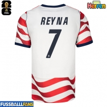 Vereinigte Staaten Giovanni Reyna #7 Heimtrikot EM 2024 Kurzarm